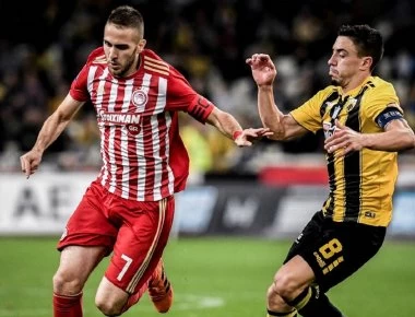 Ολυμπιακός - ΑΕΚ 0-1: Ημίχρονο στο Φάληρο